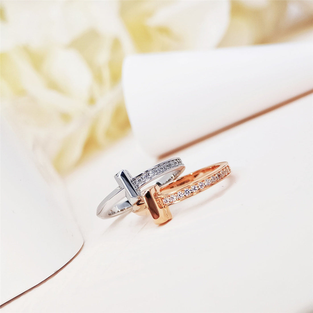 Wide Band Ring, Yellow Gold Tone