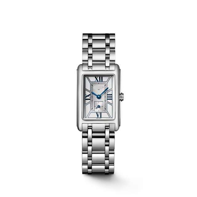 Rectangular Case Watch, Steel