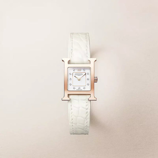 H-Case Watch, Rose Gold Tone, Mini Model, 21 mm