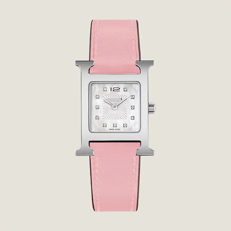 H-Case Watch, Steel, Small Model, 25 mm