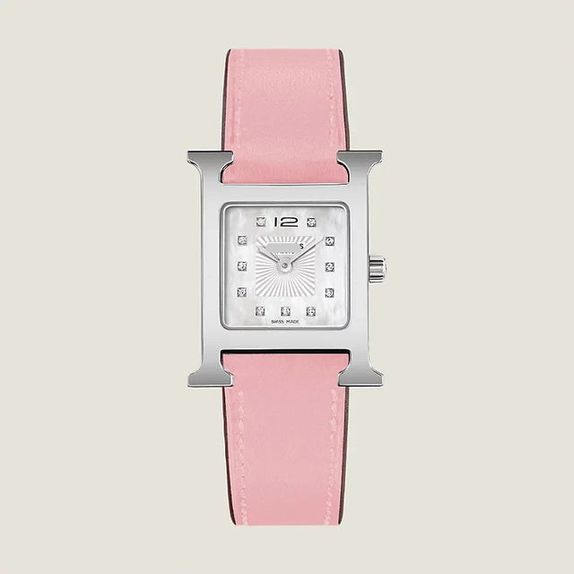 H-Case Watch, Steel, Small Model, 25 mm