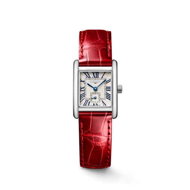 Rectangular Case Watch, Steel