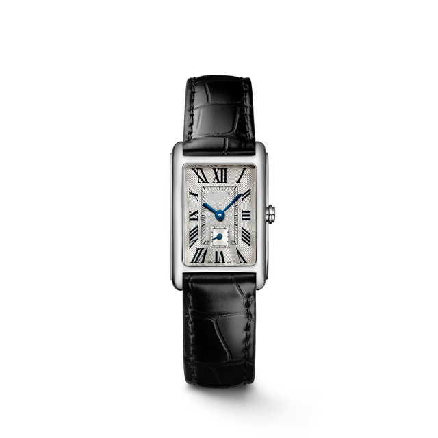Rectangular Case Watch, Steel